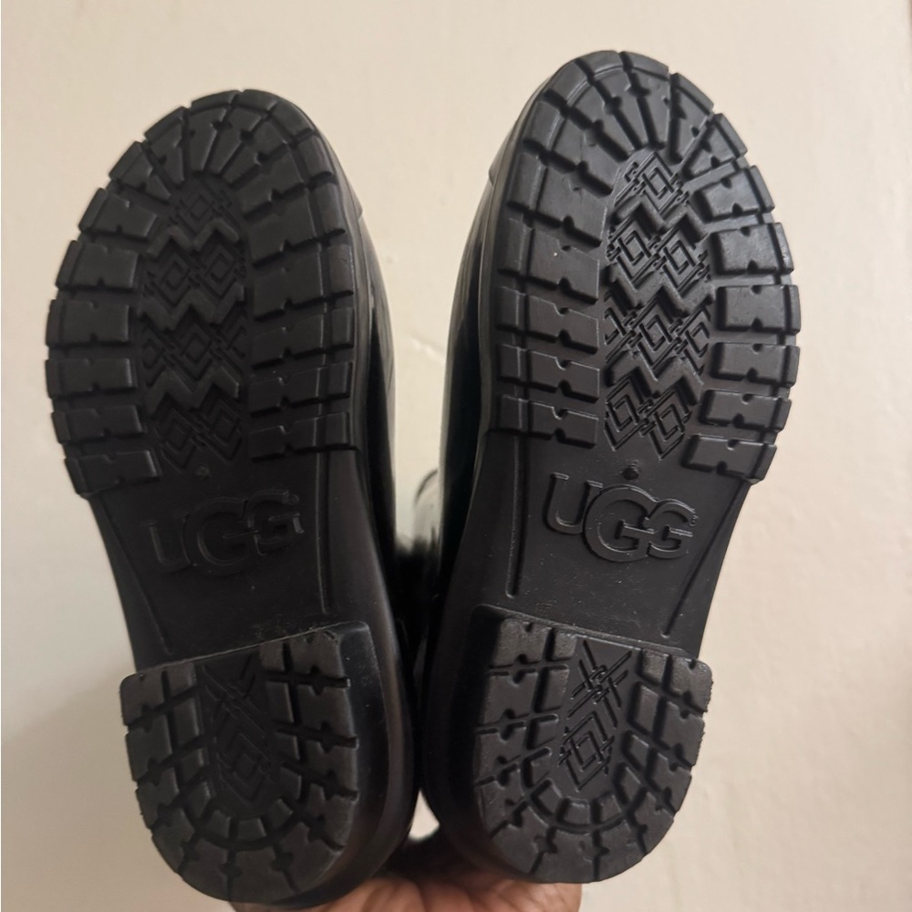 UGG Black Rain Boots